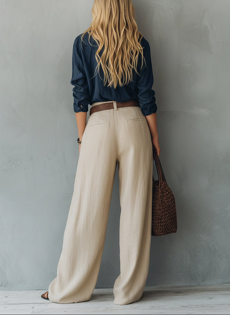 Aitana - Look elegante con cinturón y pantalón sastre