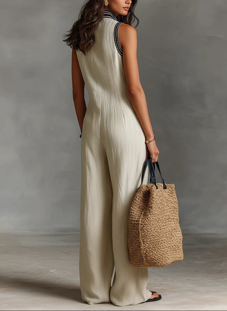 Emilia - Mono minimalista a Gamba Ancha
