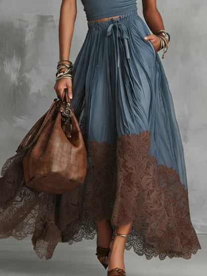 Valeria - Look maxi elegante con falda de tul