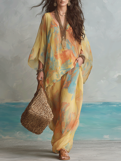 Naia - Conjunto boho de resort