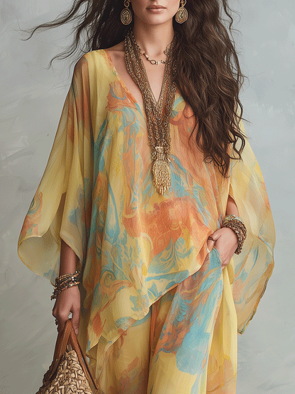 Naia - Conjunto boho de resort