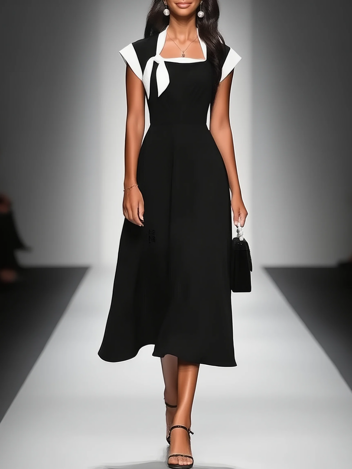 Vittoria - Vestido Éclat Bicolore