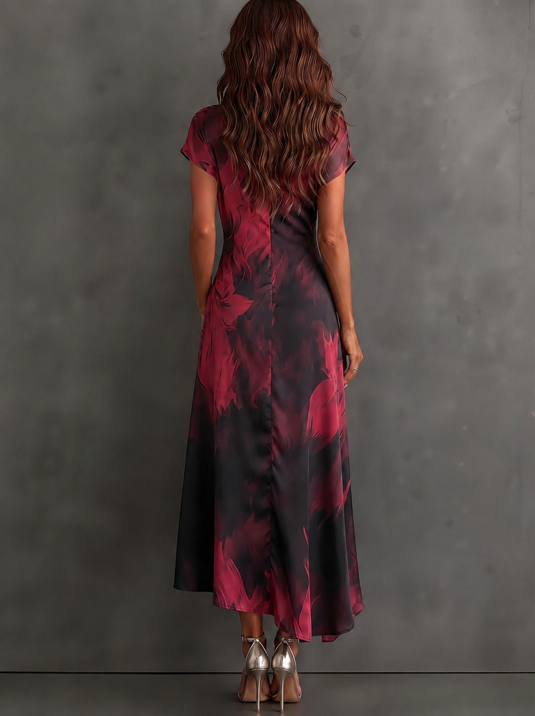 Clémence - Vestido Midi Cruzado