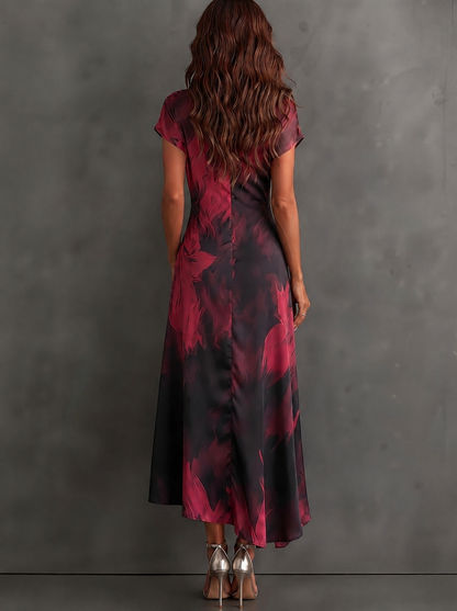 Clémence - Vestido Midi Cruzado