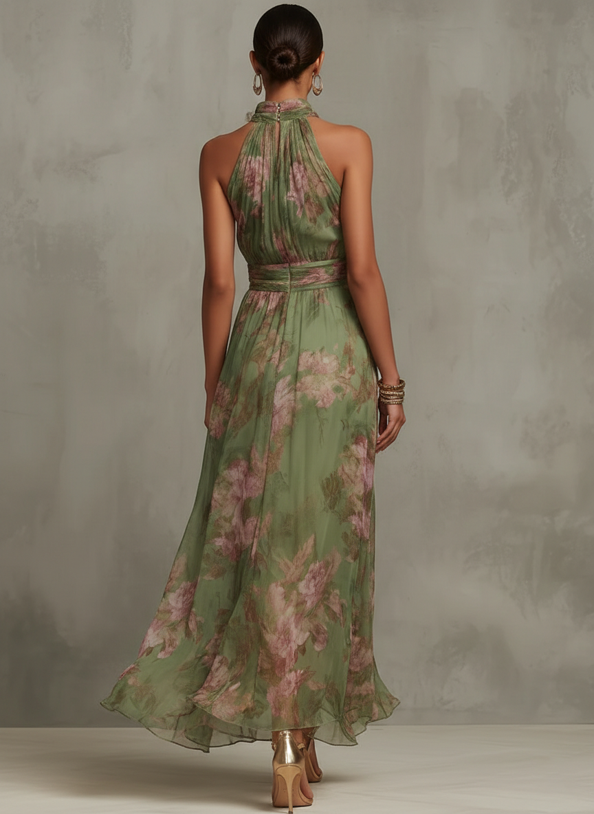 Aria - Vestido Maxi Botanico di Eleganza Natural