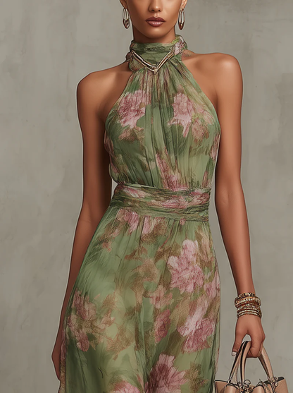 Aria - Vestido Maxi Botanico di Eleganza Natural