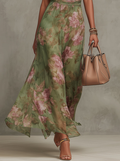 Aria - Vestido Maxi Botanico di Eleganza Natural