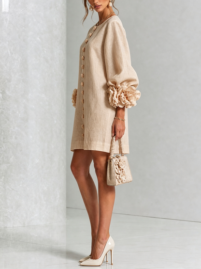 Ottavia - Vestido Fiore d’Ambra