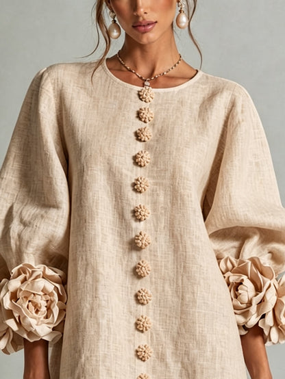 Ottavia - Vestido Fiore d’Ambra