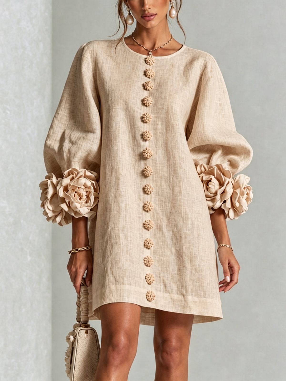 Ottavia - Vestido Fiore d’Ambra