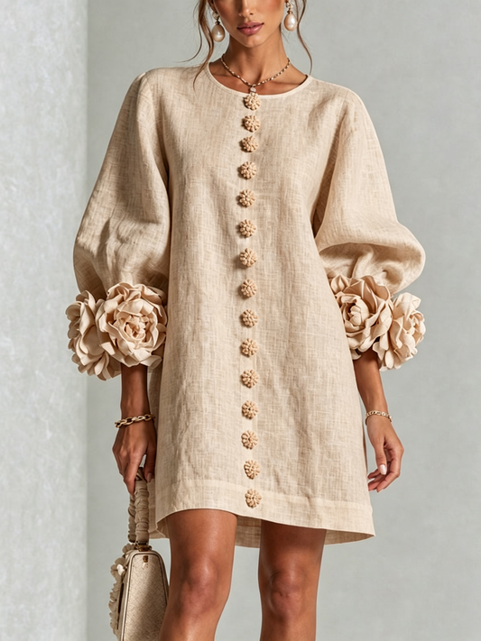 Ottavia - Vestido Fiore d’Ambra