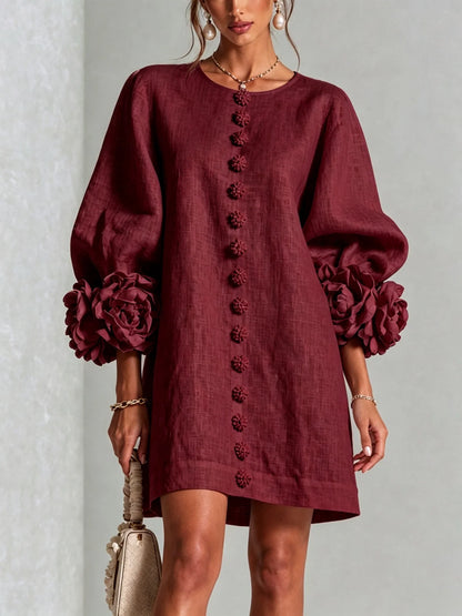 Ottavia - Vestido Fiore d’Ambra