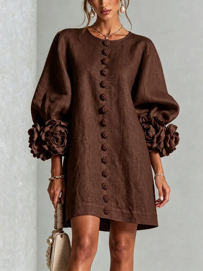 Ottavia - Vestido Fiore d’Ambra