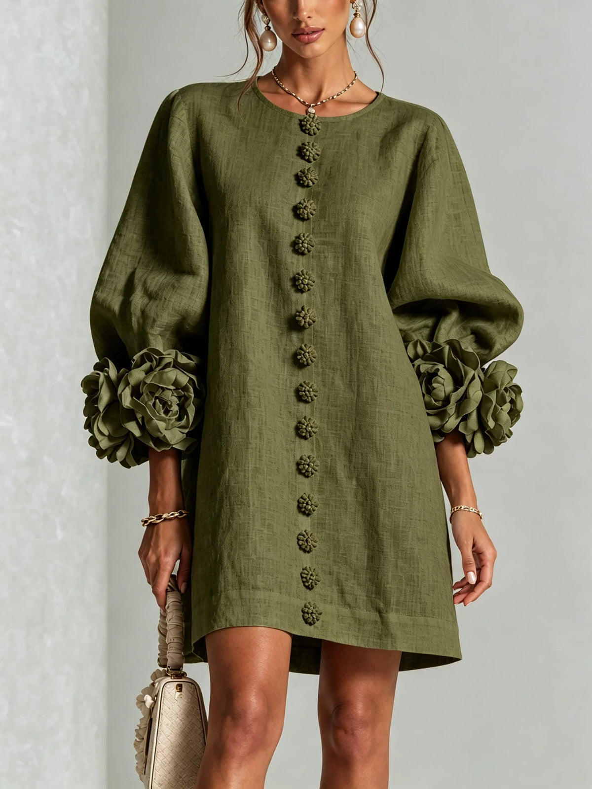 Ottavia - Vestido Fiore d’Ambra