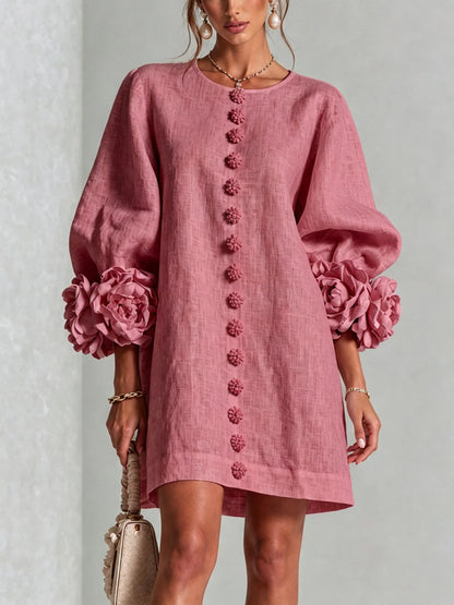 Ottavia - Vestido Fiore d’Ambra