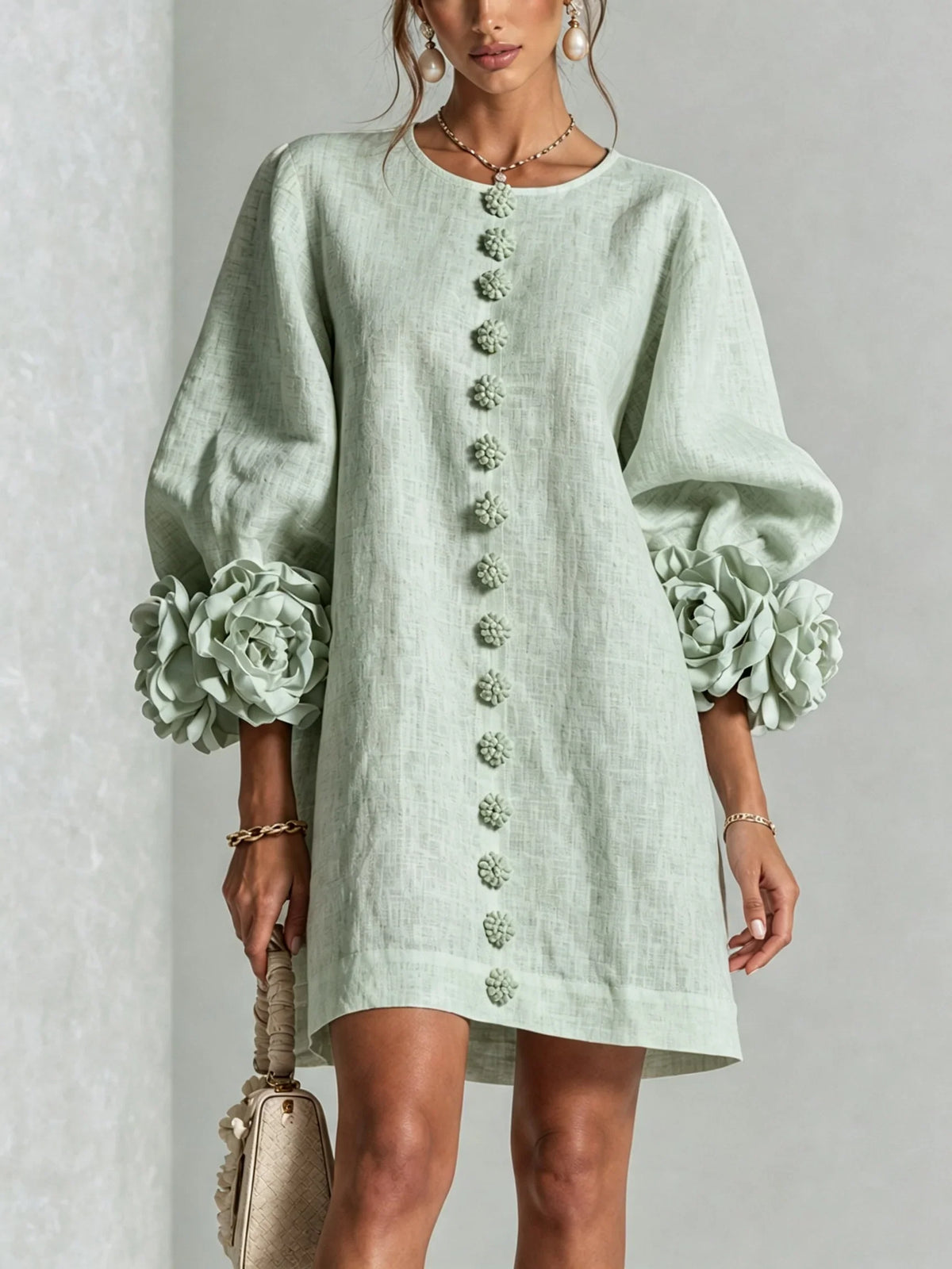 Ottavia - Vestido Fiore d’Ambra