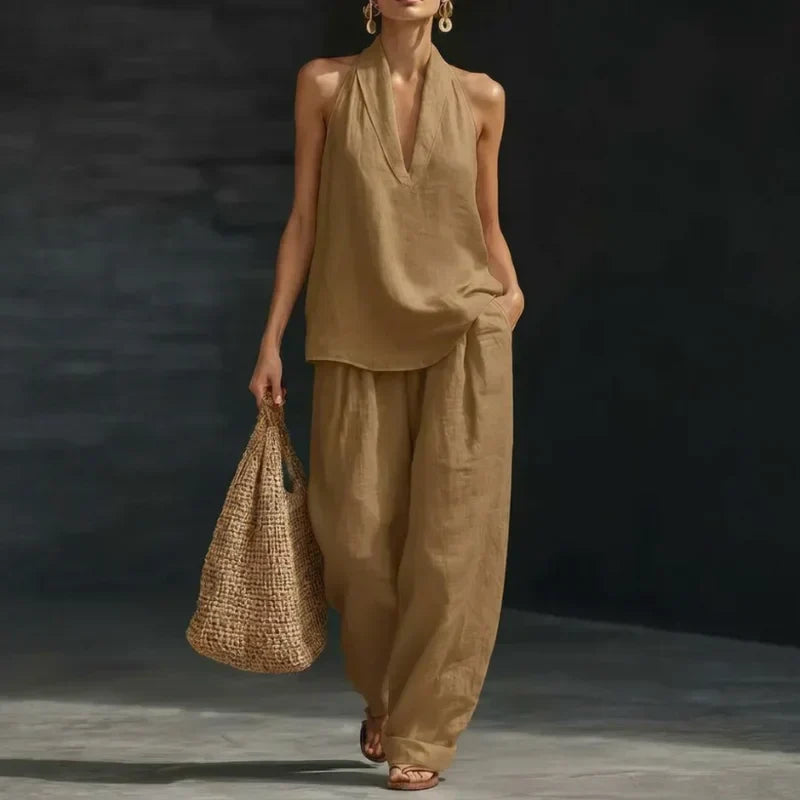 Ainhoa - Conjunto Sofisticado Dos Piezas