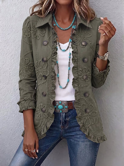 Serafina - Chaqueta boho floral