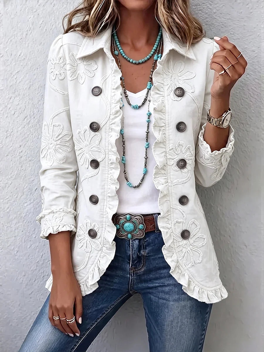Serafina - Chaqueta boho floral