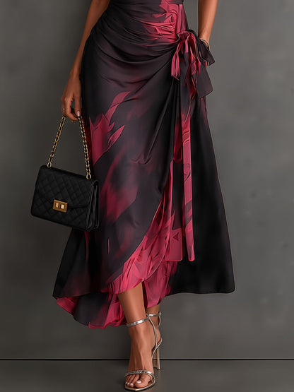 Clémence - Vestido Midi Cruzado
